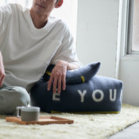 Close Your Eyes FLOOR BEADS CUSHION