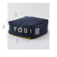 Close Your Eyes FLOOR BEADS CUSHION
