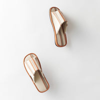 Takashima Canvas Jute&Cotton Slippers