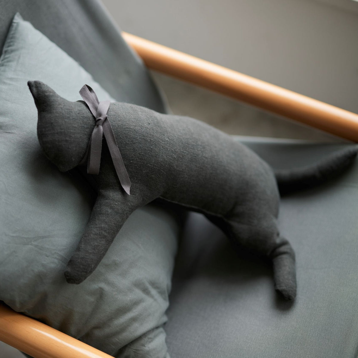 Fab Cat VENT LINEN Cat Body Pillow