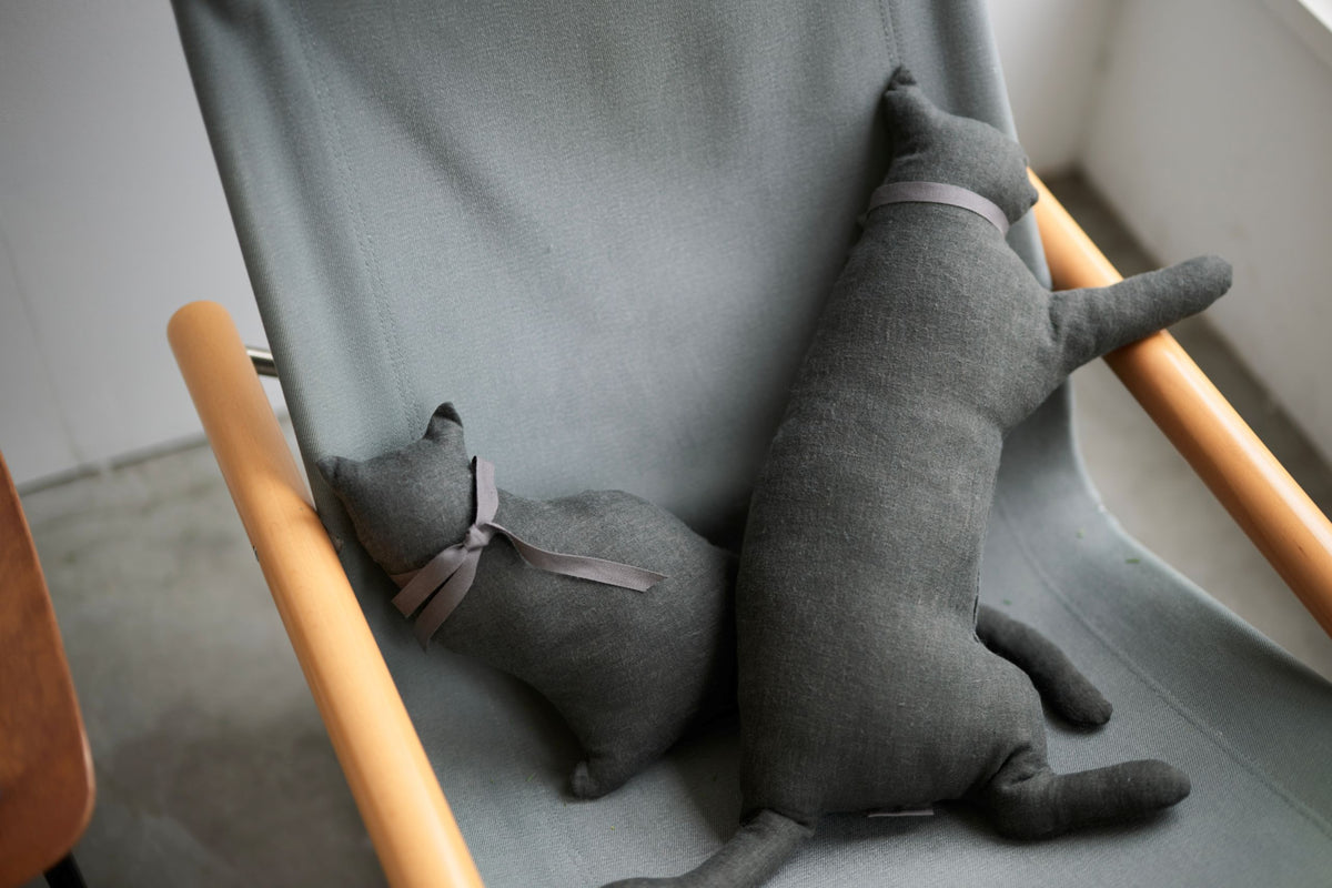 Fab Cat VENT LINEN Cat Cushion