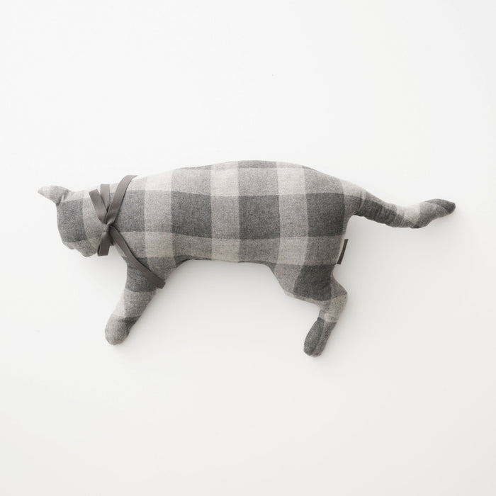 Fab Cat VENT CHECK Cat Body Pillow（予約販売）
