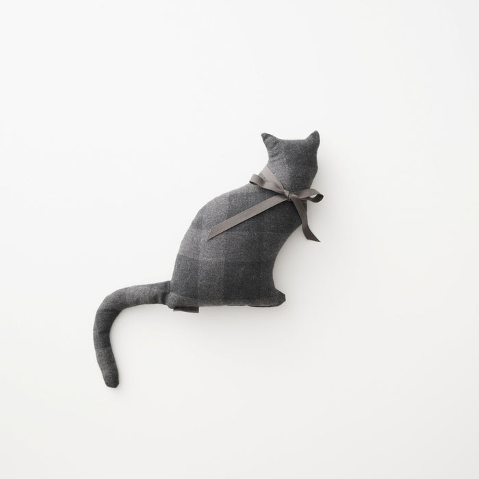 Fab Cat VENT CHECK Cat cushion(予約販売)