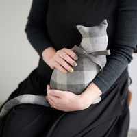 Fab Cat VENT CHECK Cat cushion(予約販売)