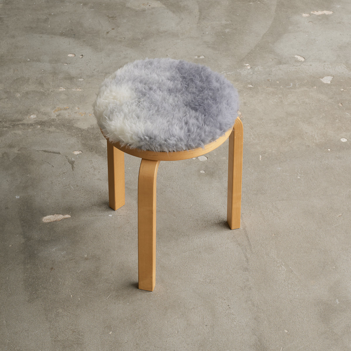 Flood of Light Wool Chair Pad