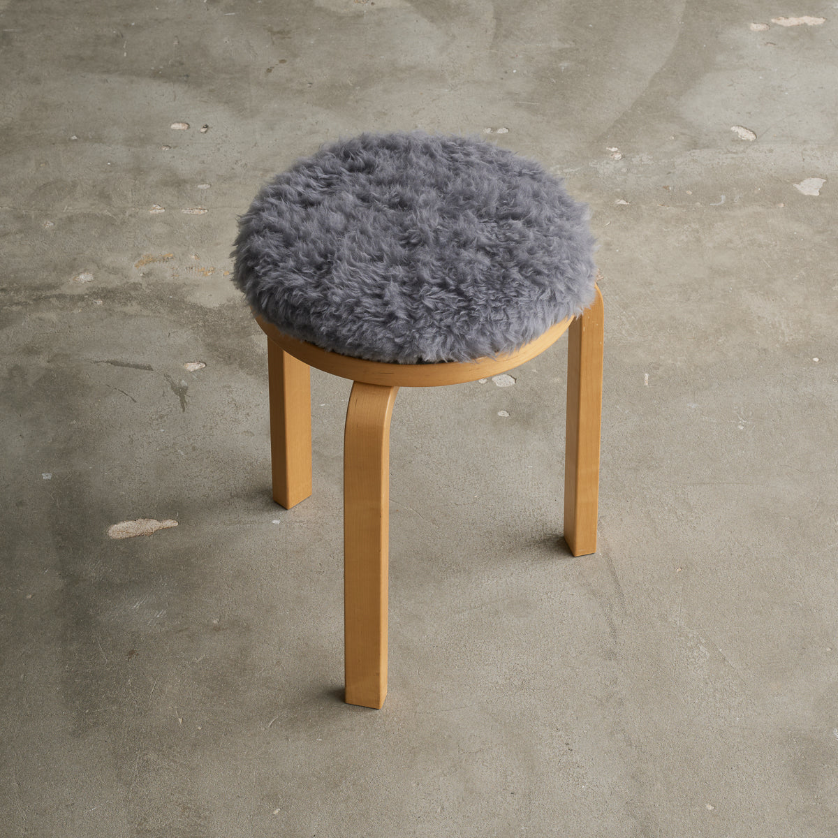 Flood of Light Wool Chair Pad