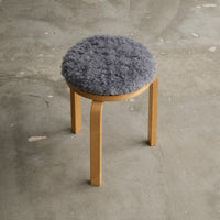 Flood of Light Wool Chair Pad