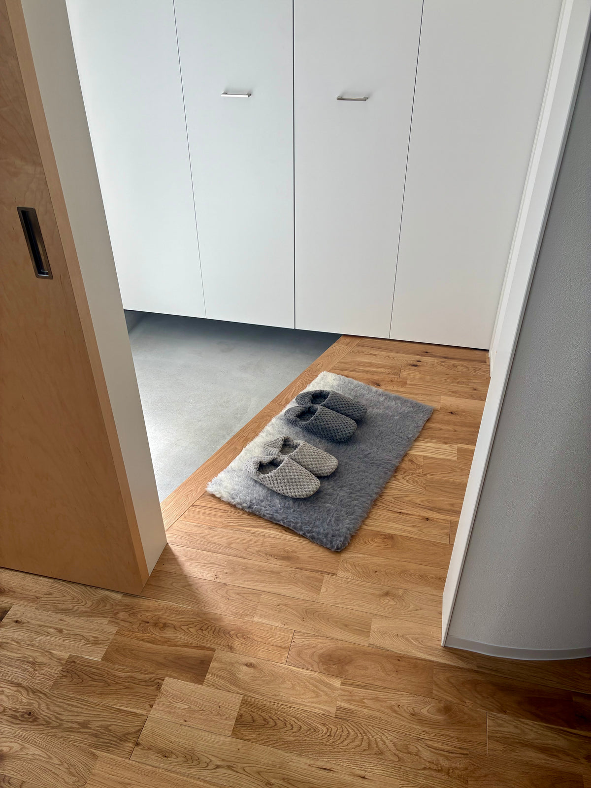 Flood of Light Wool Door Mat