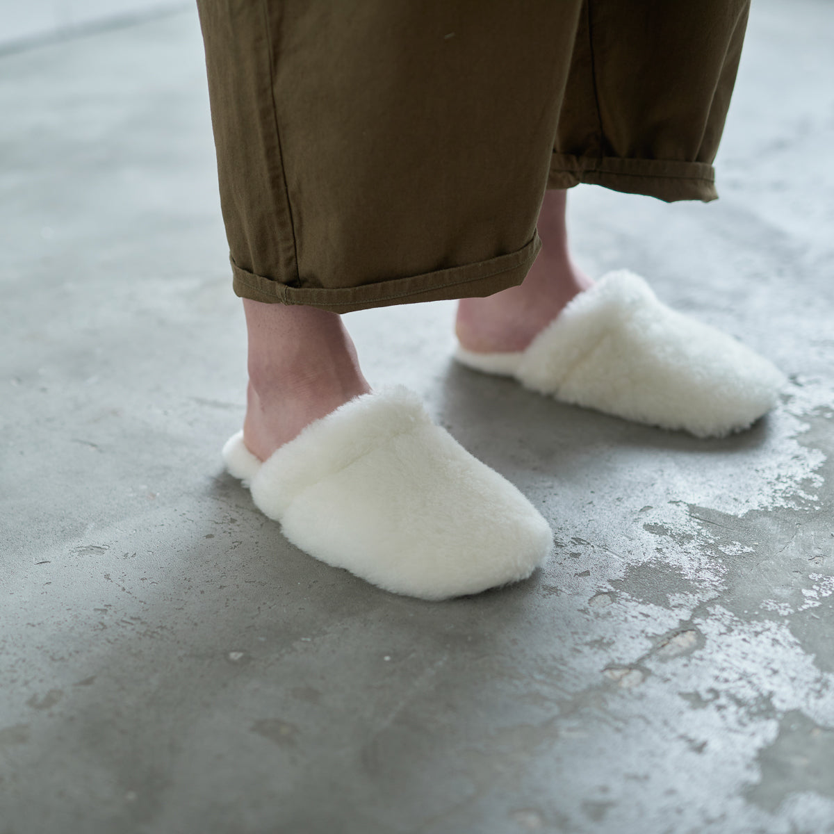 MERINO WOOL MAYER Slippers ＜数量限定＞