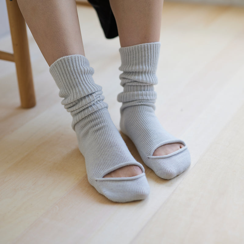 Merino Wool Open Socks for Sleep