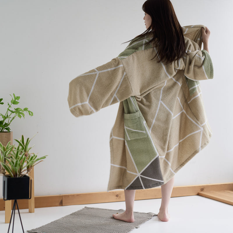 LIBRA all cotton FBZ paile-ket Bathrobe