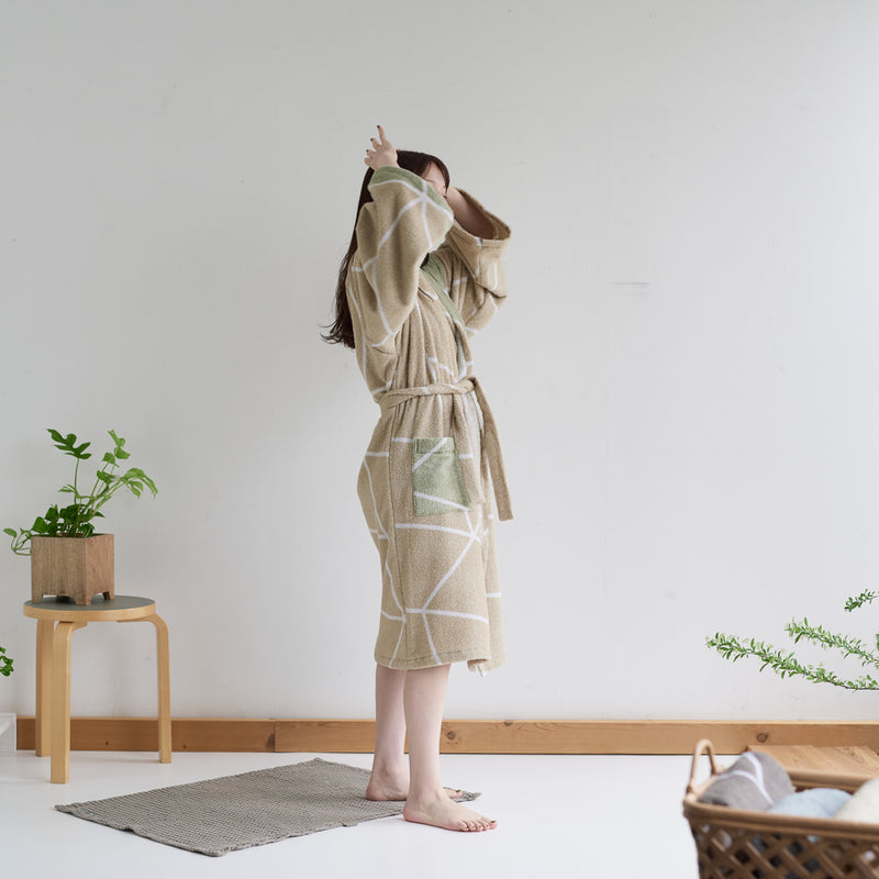 LIBRA all cotton FBZ paile-ket Bathrobe