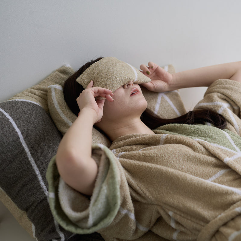 LIBRA all cotton FBZ paile-ket Azuki eye pillow