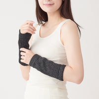 VGA Wool Silk Ribbed Relax Warmer / VGAウールシルクリブゆったりマルチウォーマー