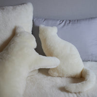 SERENE MERINO WOOL CAT cushion