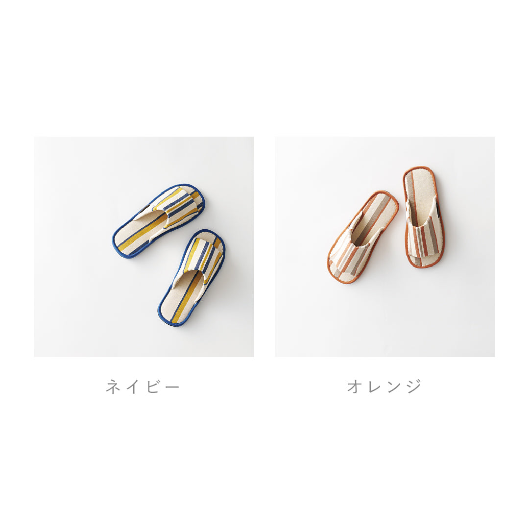 Takashima Canvas Jute&Cotton Slippers