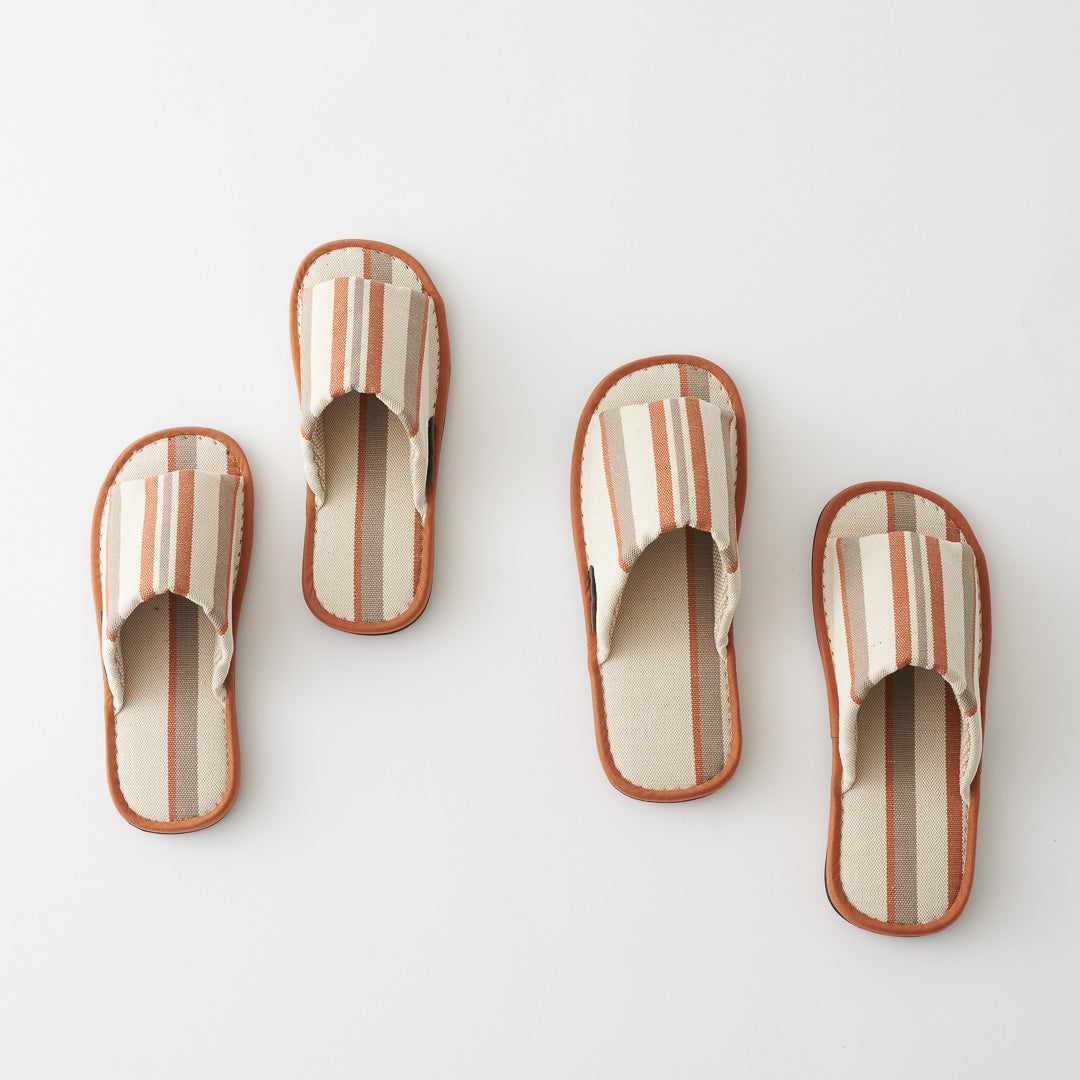 Takashima Canvas Jute&Cotton Slippers 高島帆布 TKJ前あき