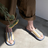 Takashima Canvas Jute&Cotton Slippers
