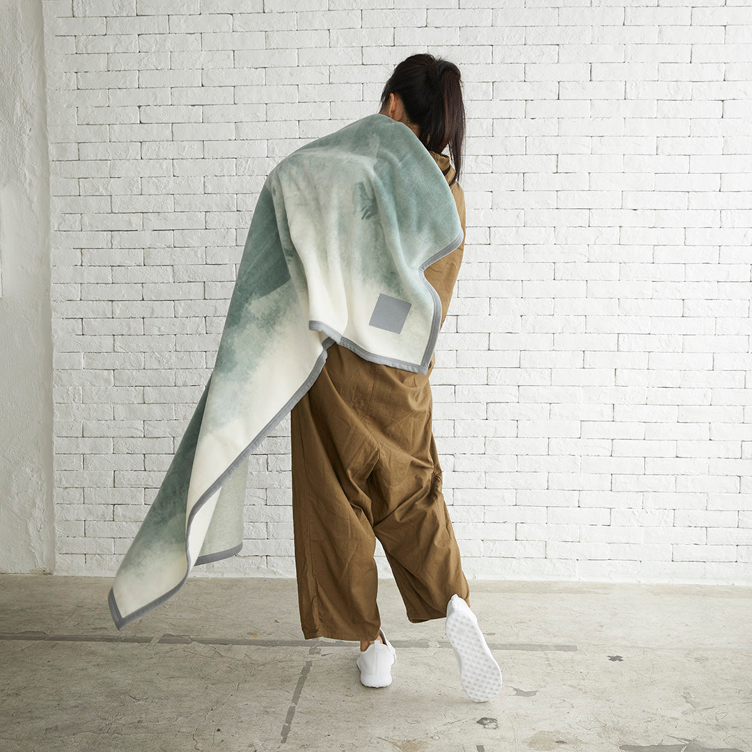 HOME ECONOMICS EXPERIMENT ブランケット ストール Beach Blanket 【heliolithic capusule collection 】 | HOME